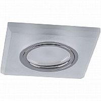 Светильник встраиваемый Feron со светодиодной подсветкой 4000К MR16 G5.3 белый матовый CD8170 картинка 